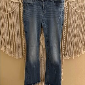 BKE Women's Light Blue Boot Cut Jeans